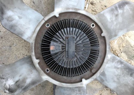 Вискомуфта вентилятора радиатора охлаждения двигателя Mitsubishi 6G74